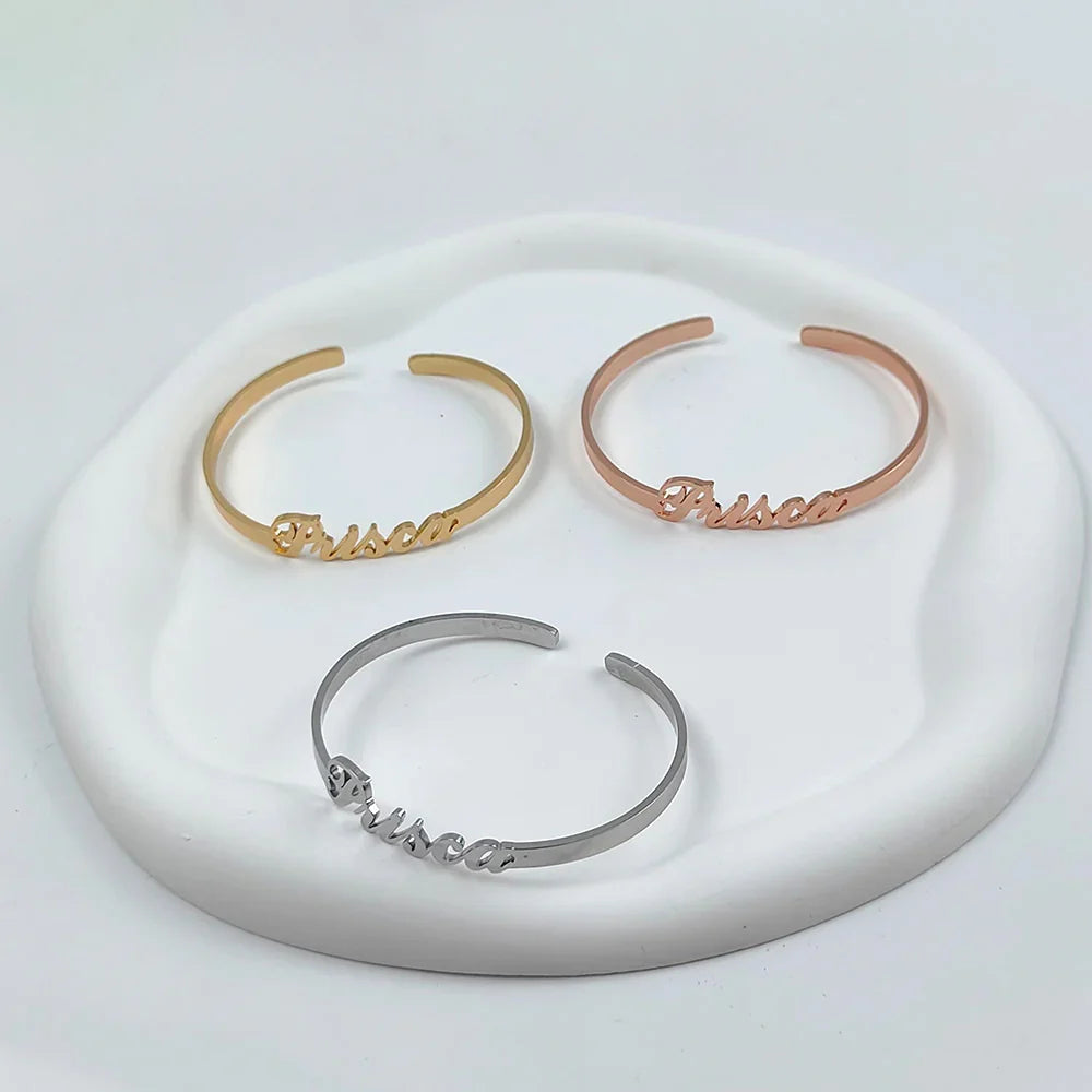 BRACELET JONC 1 PRÉNOM